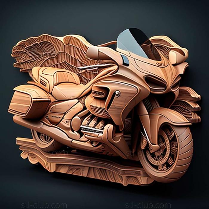 3D model Honda Gold Wing SC68 (STL)